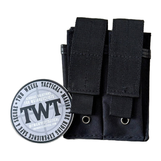TWT Molle Dual Pistol Magazine Holder