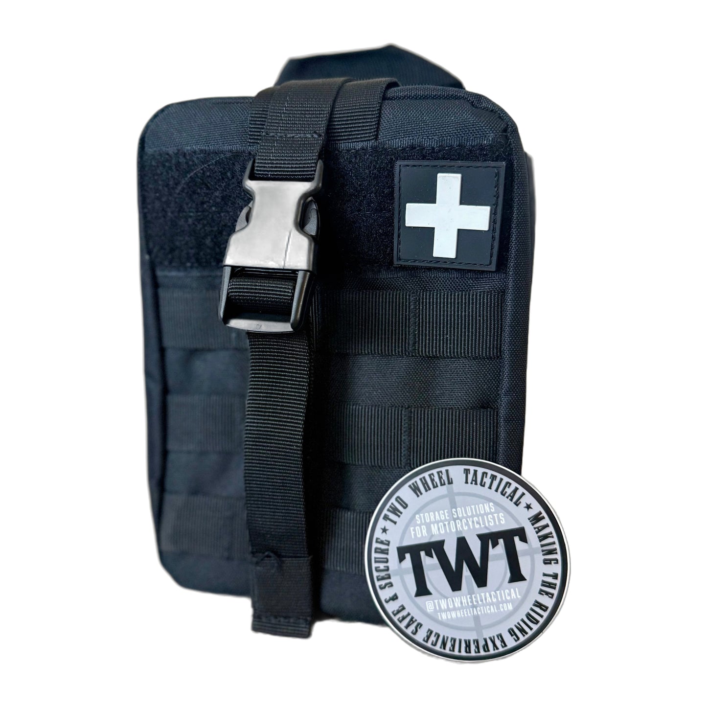 TWT Molle First Aid Bag in Black