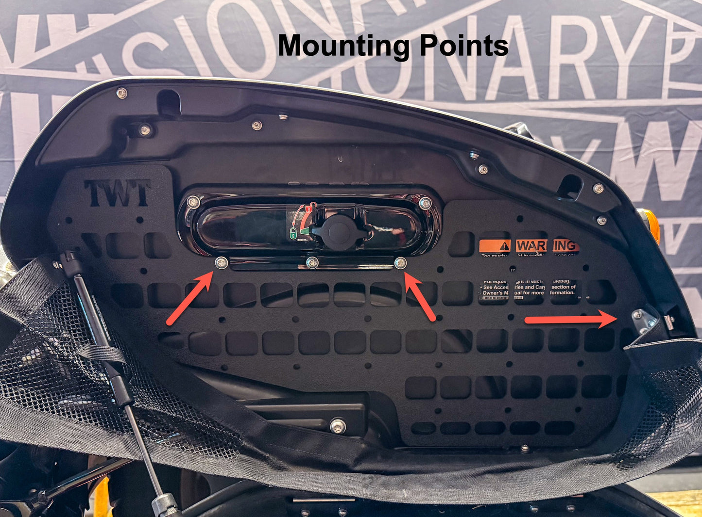 Molle Panel Left H-D Sport Glide